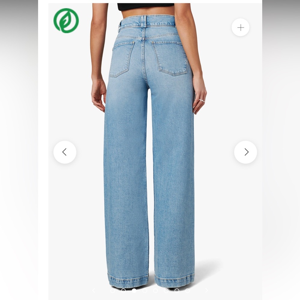Joe’s Jeans THE JANE
SUPER HIGH RISE WIDE LEG 
Sz 27 nwt $268 - Picture 3 of 6